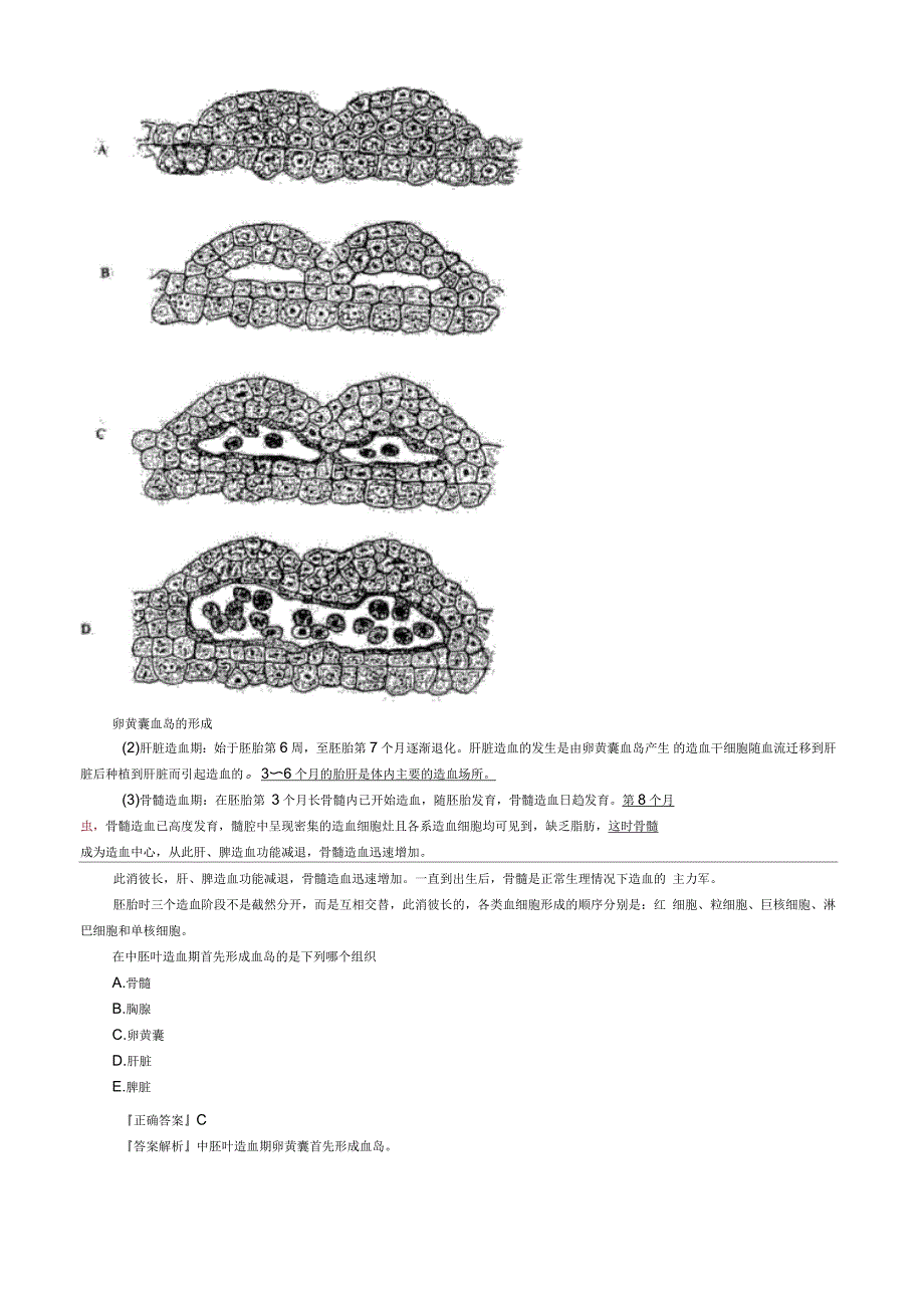 临床血液学检验技师考试血与血细胞分化发育讲义_第2页