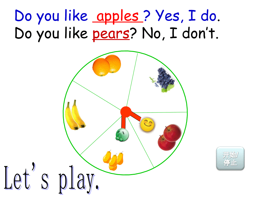 PEP小学英语三年级下册Unit 5 Do you like pears 课件_第4页