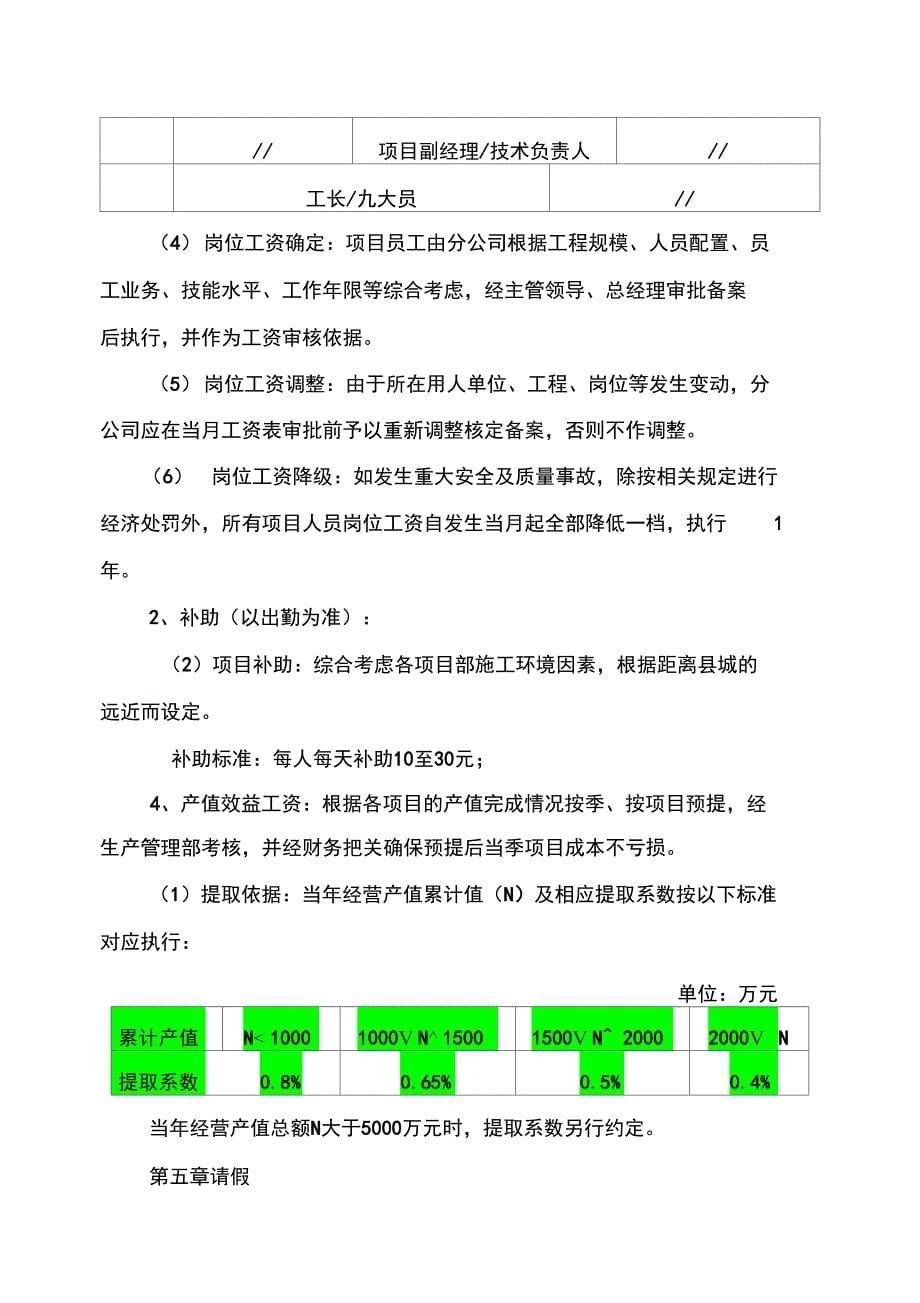 公司工资分配方案_第5页