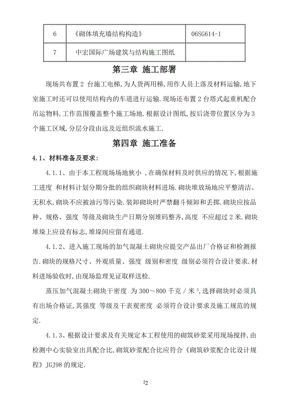 二次结构砌筑工程专项施工方案范本_第4页