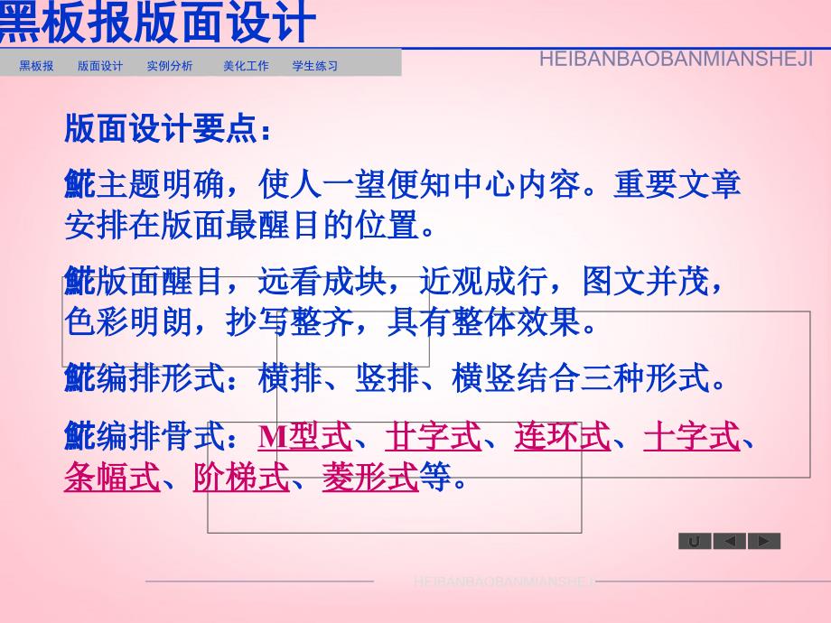 山东省临沭县第三初级中学初中美术黑板报版面设计课件_第3页