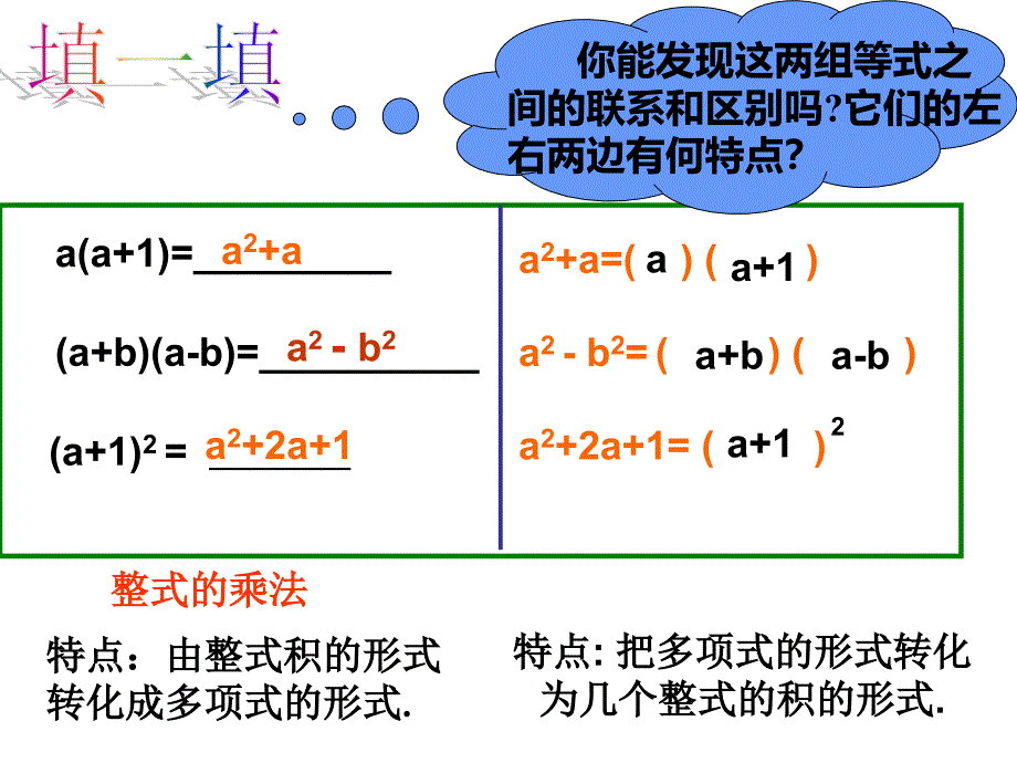 沪科版七年级下册因式分解_第3页