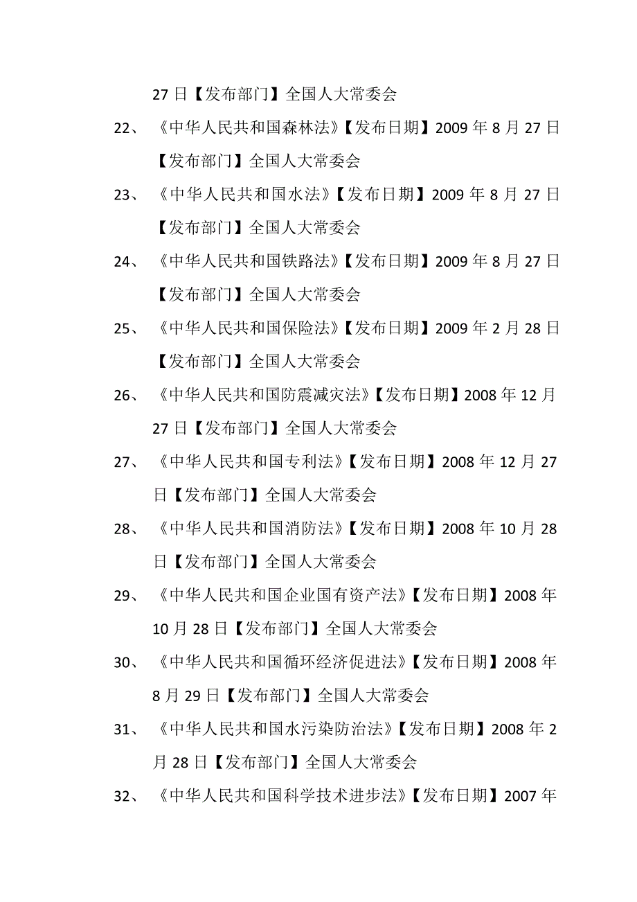 工程咨询相关法律、法规、规章及规范性文件目录清单_第3页