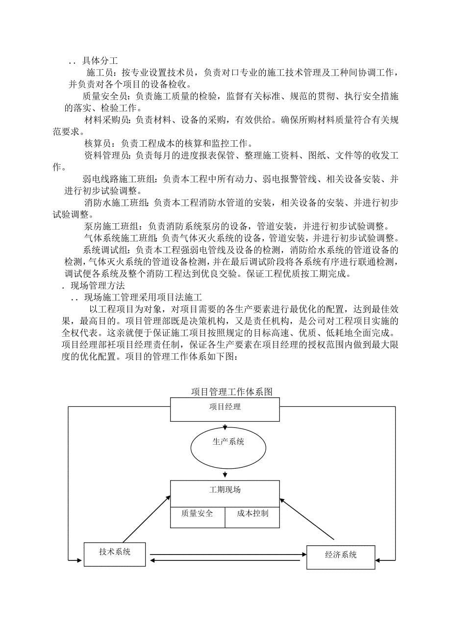 从化市街口镇新世纪广场流溪影剧院消防工程消防施工组织设计(DOC15页)_第5页