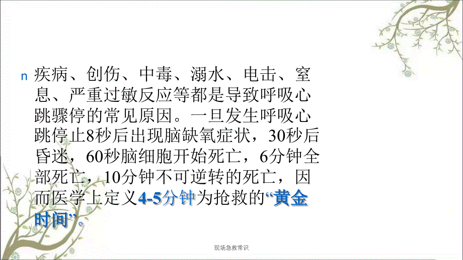 现场急救常识课件_第4页