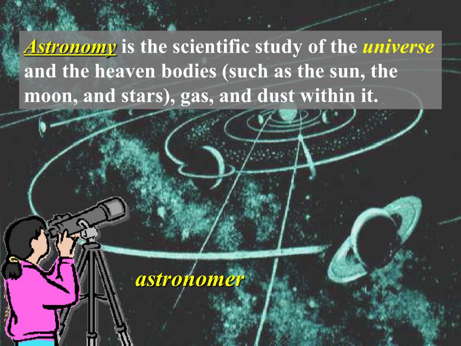 必修3Unit4Astronomythescienceofthestars[全套教学课件]_第4页