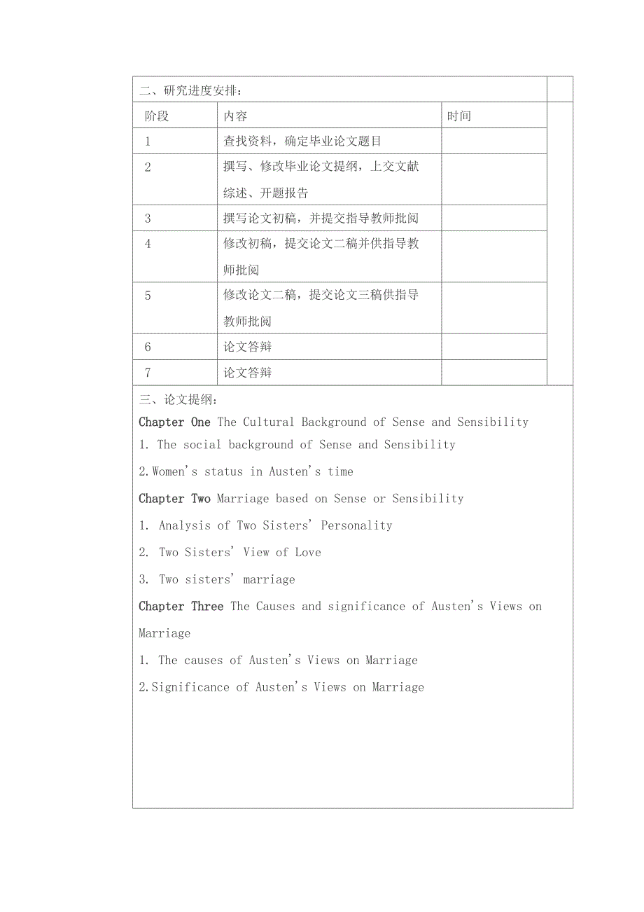 开题报告-从《理智与情感》看简奥斯汀的婚姻观_第3页