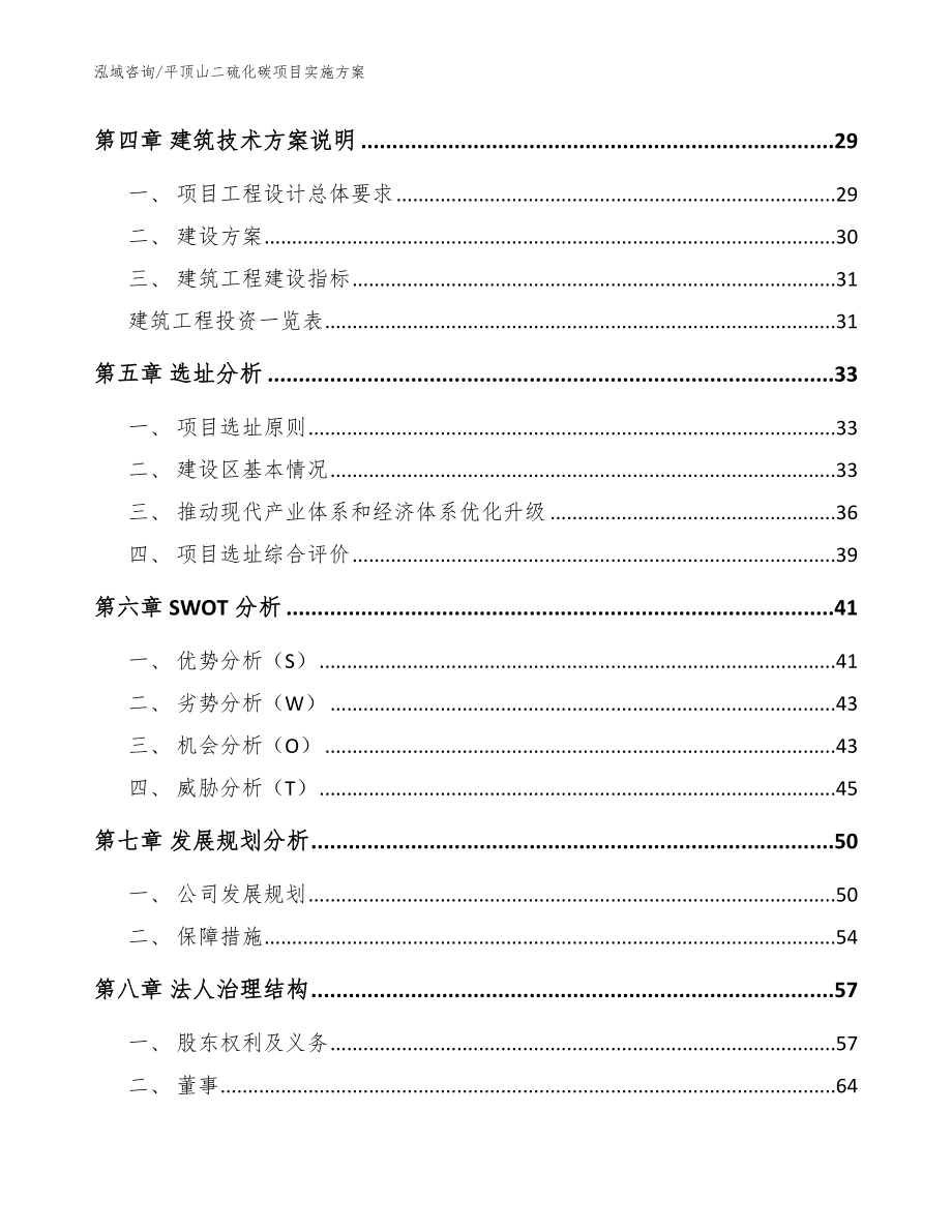 平顶山二硫化碳项目实施方案_第2页