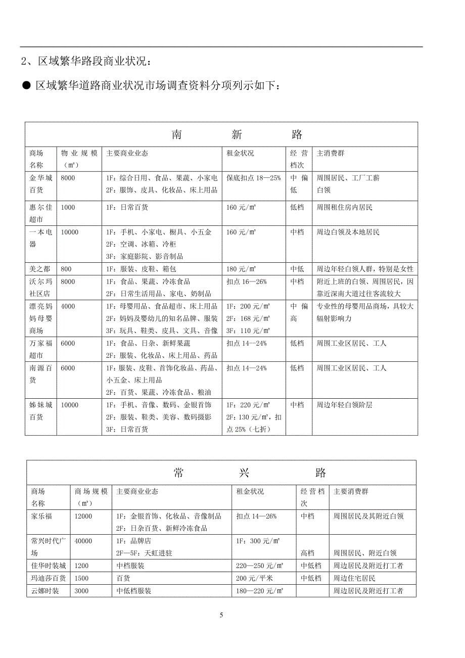 深圳南山区商业分析报告_第5页
