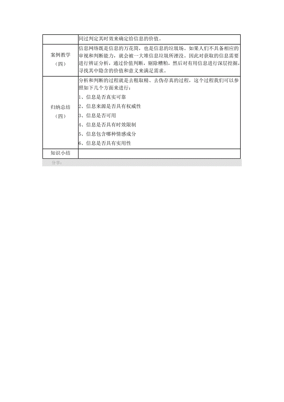 《信息的鉴别与评价》教学设计[27].doc_第3页