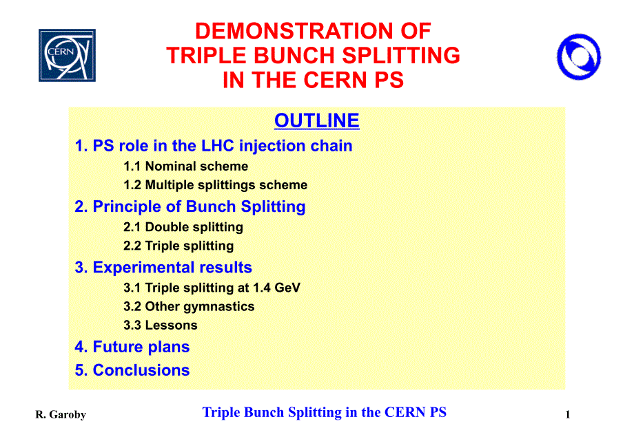 Double splittingPSCern双分聚苯乙烯欧洲核子的研究中心_第1页