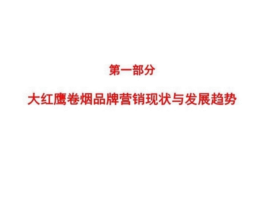 最新大红鹰品牌营销诊断及规划沟通案2教学课件_第5页