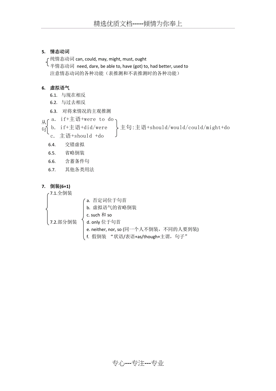 高中英语语法框架_第2页