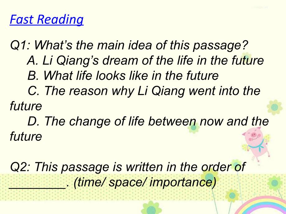 高中人教版高中英语必修五Unit-3Life-in-the-future2ppt课件_第4页