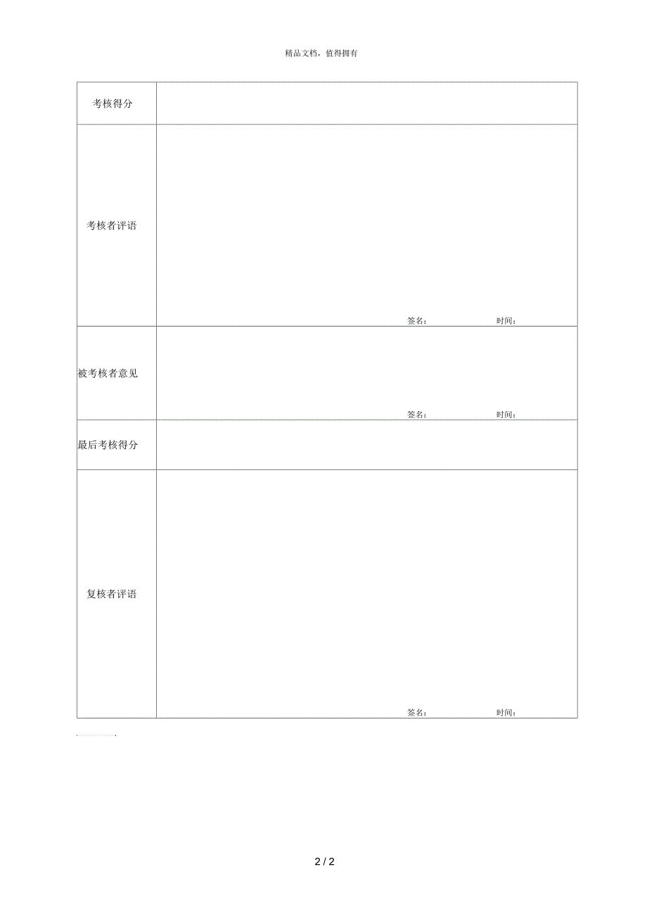 综合科库管员绩效考核表_第2页