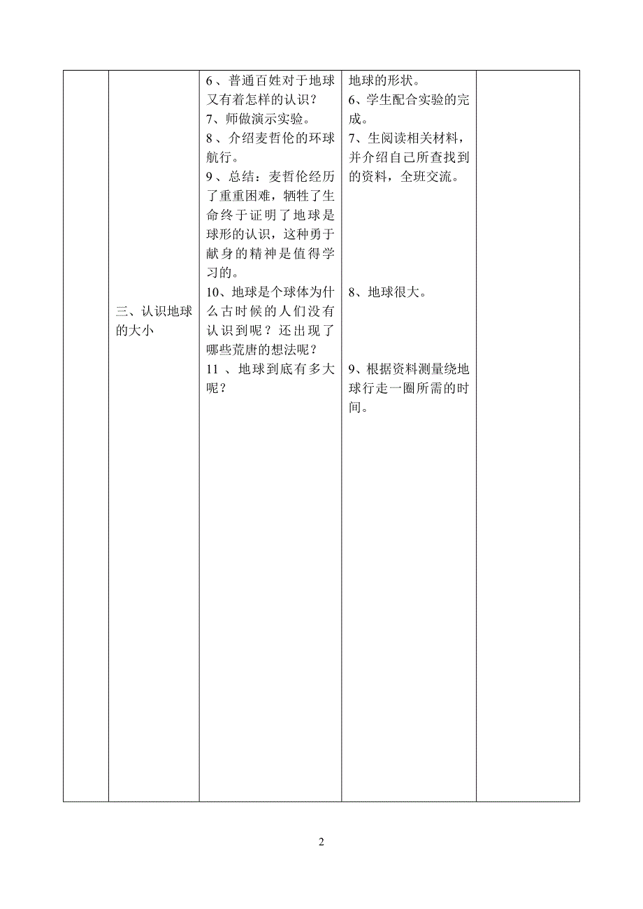 六年级_第二单元_我们的地球_1_地球的形状_第2页