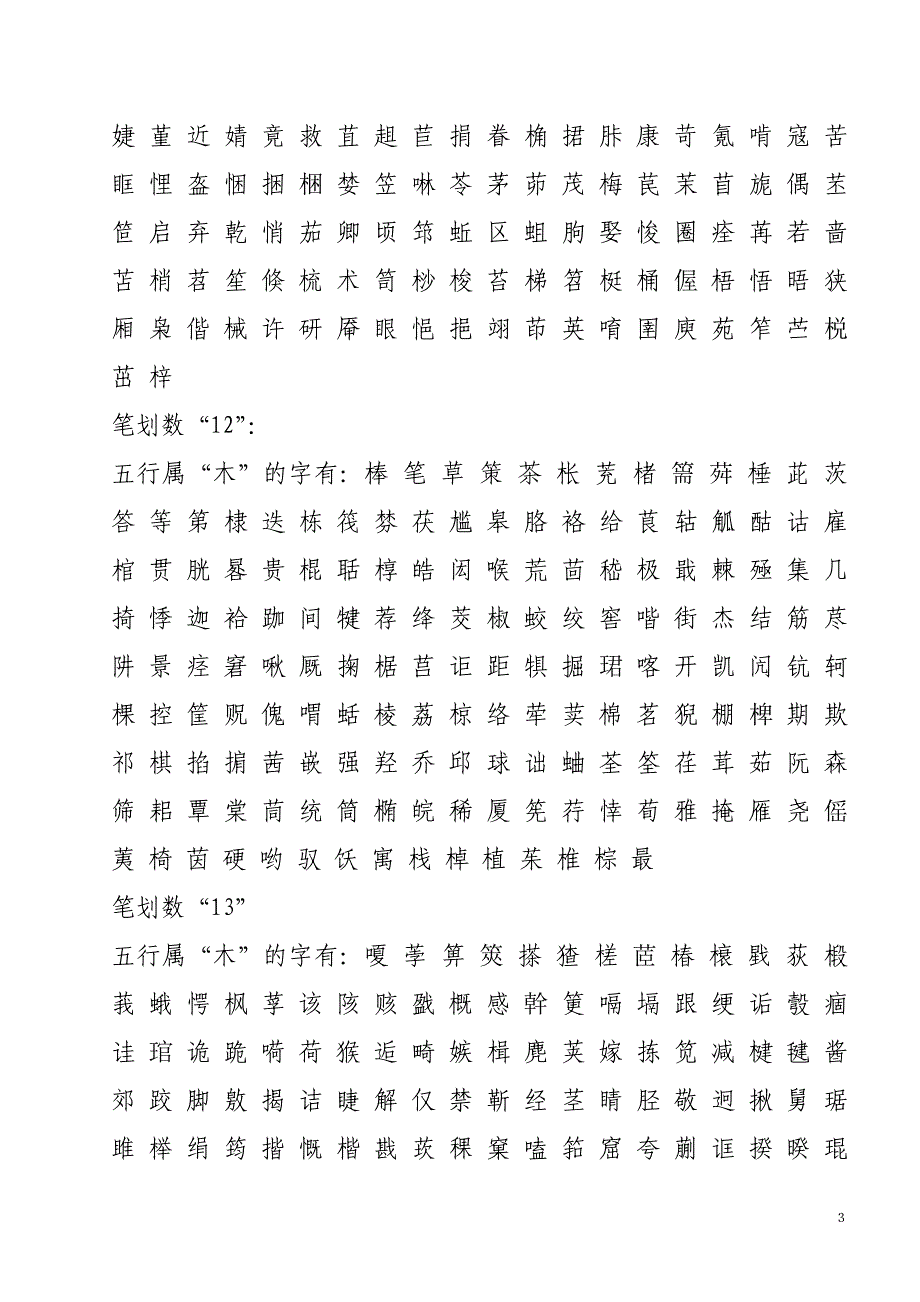 五行字库(木)_第3页