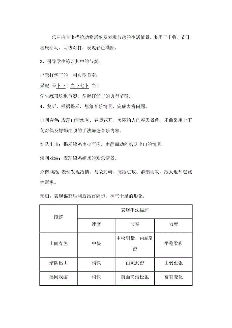 2022年高中音乐3.6鼓乐铿锵教案_第3页