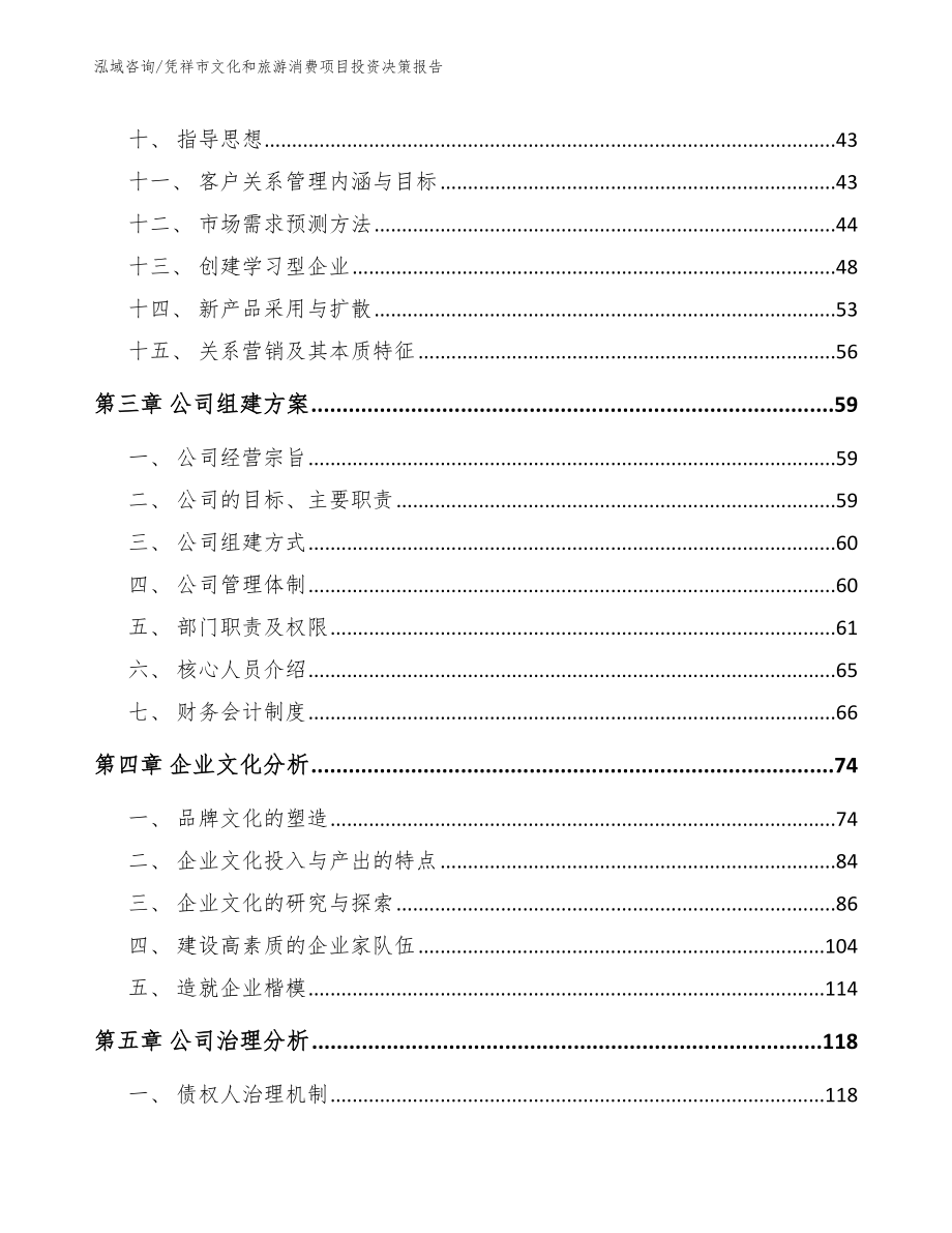 凭祥市文化和旅游消费项目投资决策报告（模板参考）_第2页