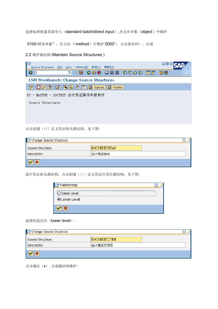 会计凭证LSMW导入操作手册_第2页