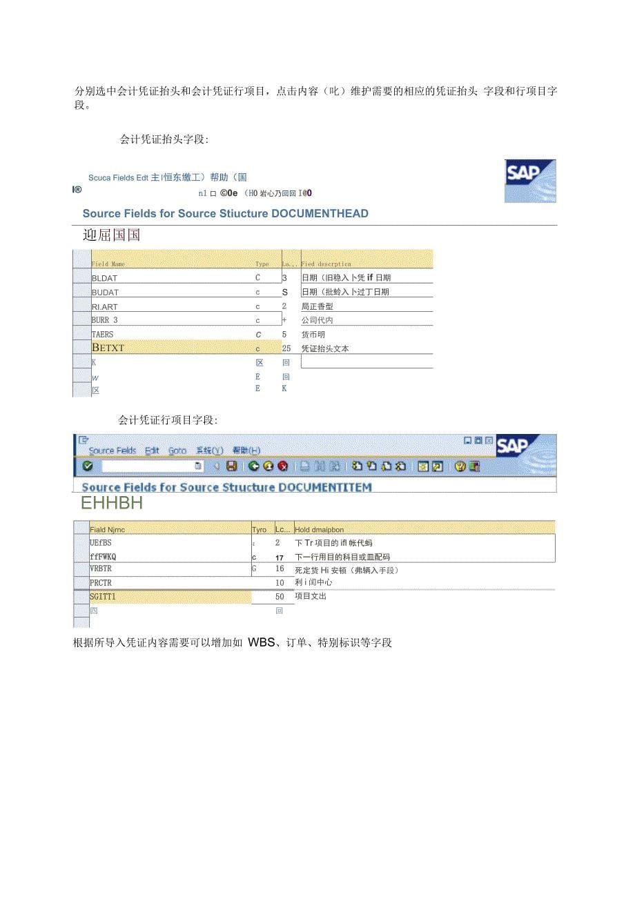 会计凭证LSMW导入操作手册_第5页