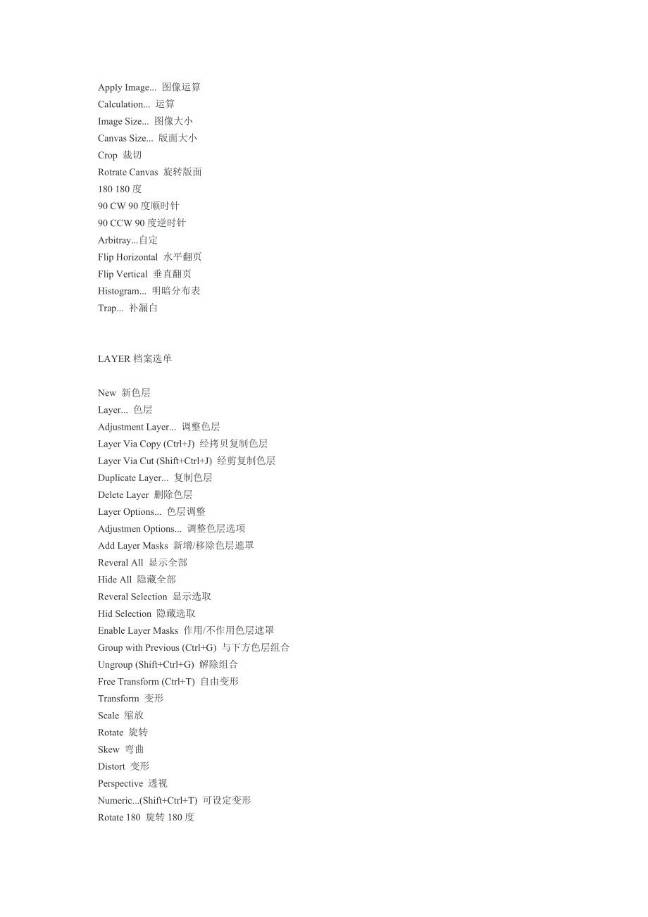 photoshop 菜单中英文对照表.doc_第3页