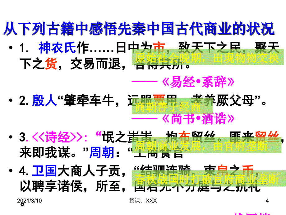 古代中国的商业及经济政策PPT参考课件_第3页