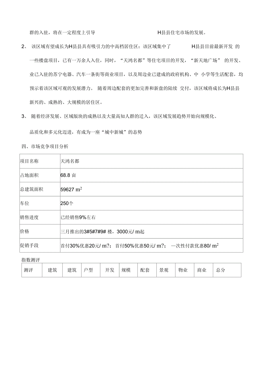 某楼盘尾盘营销推广策划案_第3页