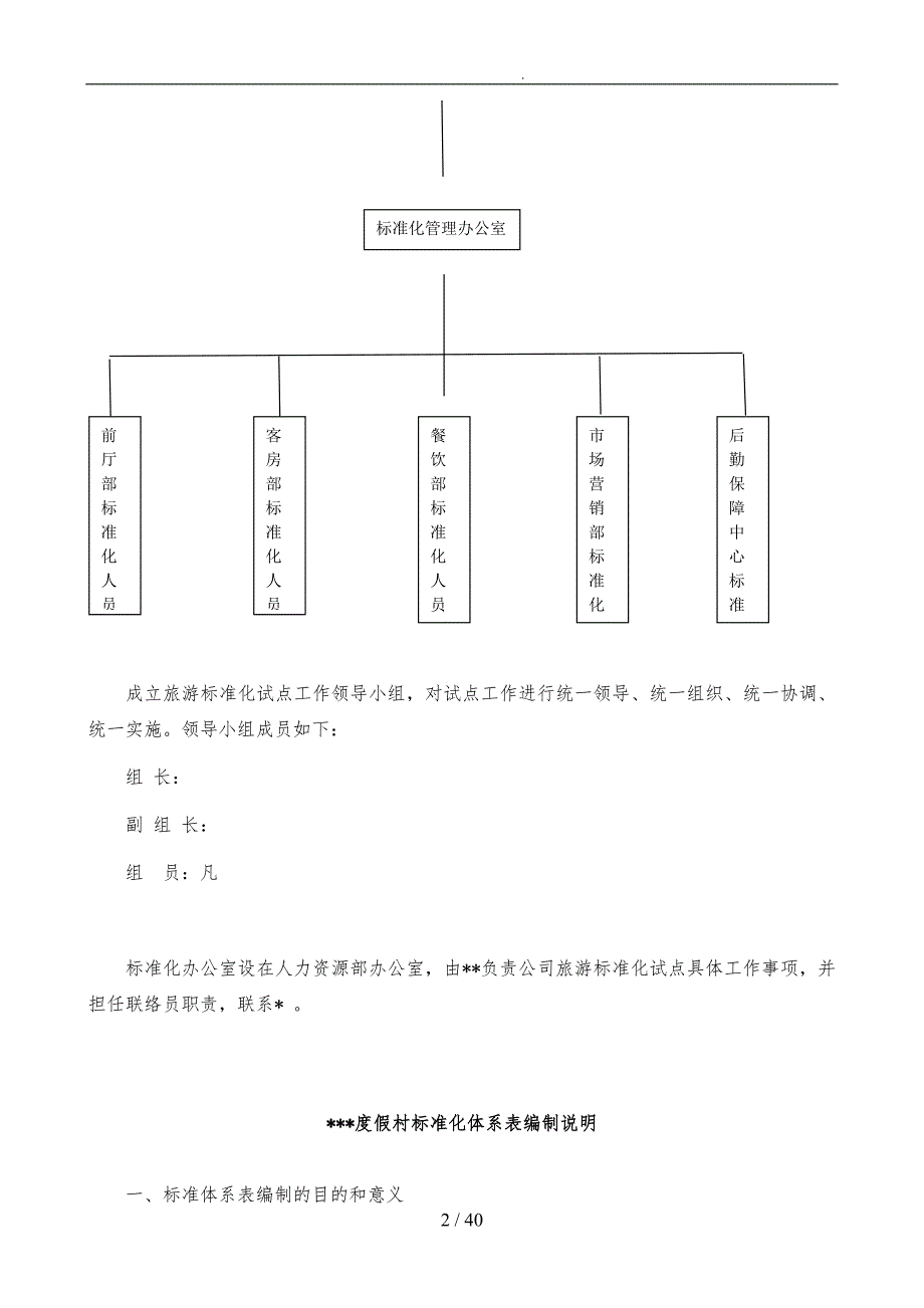 度假村酒店旅游标准化体系_第4页