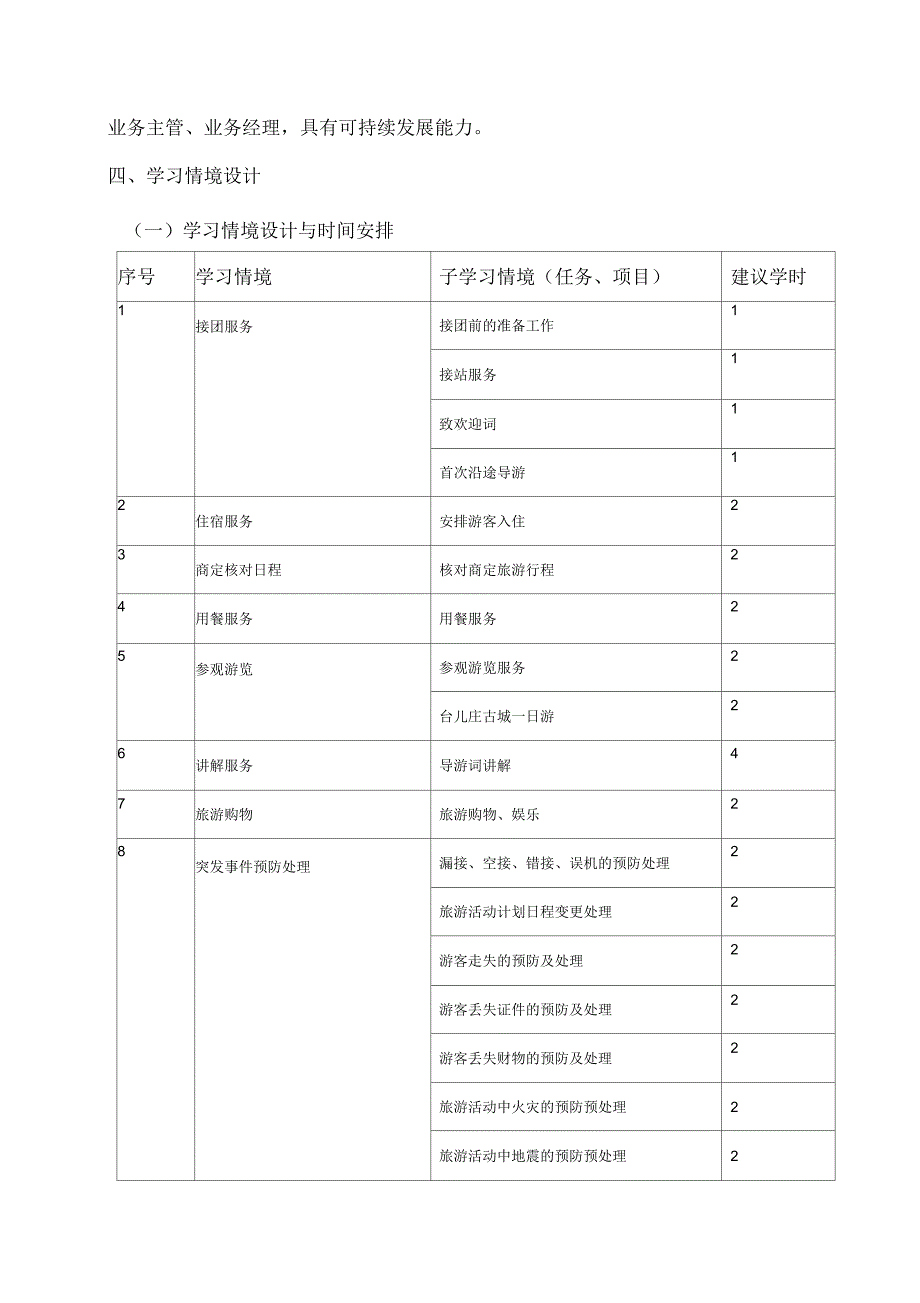 导游实务课程标准_第3页