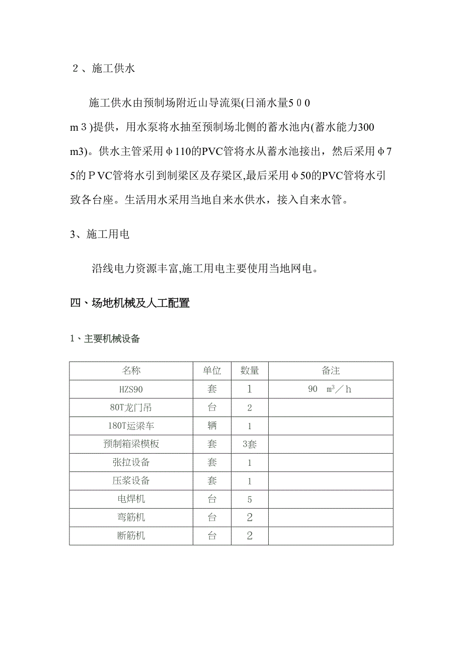 40米箱梁预制厂施工方案【可编辑范本】(DOC 21页)_第3页