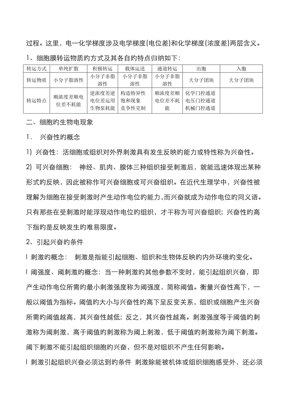 生理学复习重点表格_第3页