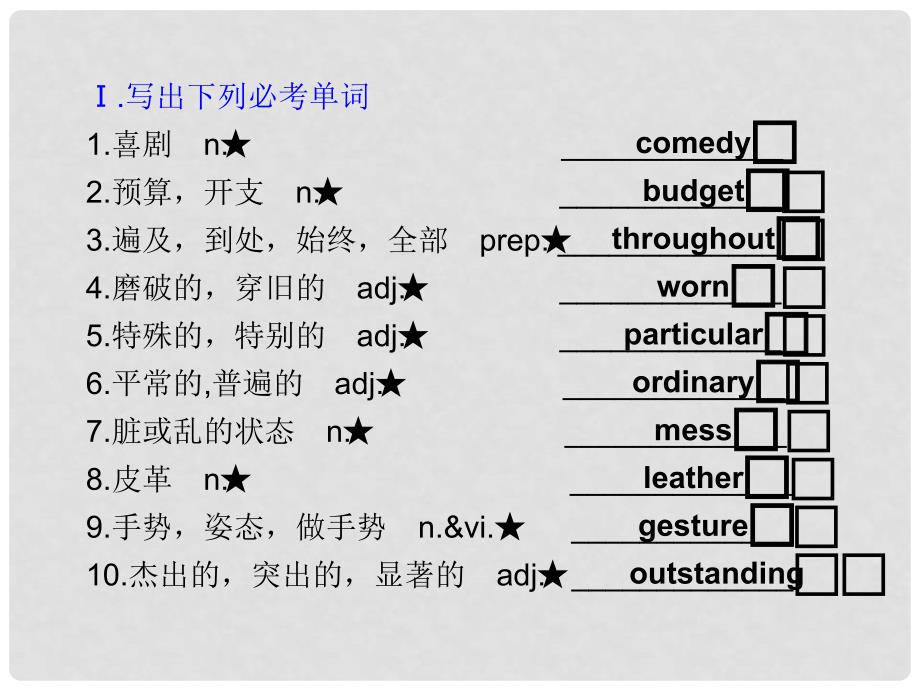 广东省开平一中高中英语《Unit3》A taste of English humour课件 新人教版必修4_第3页