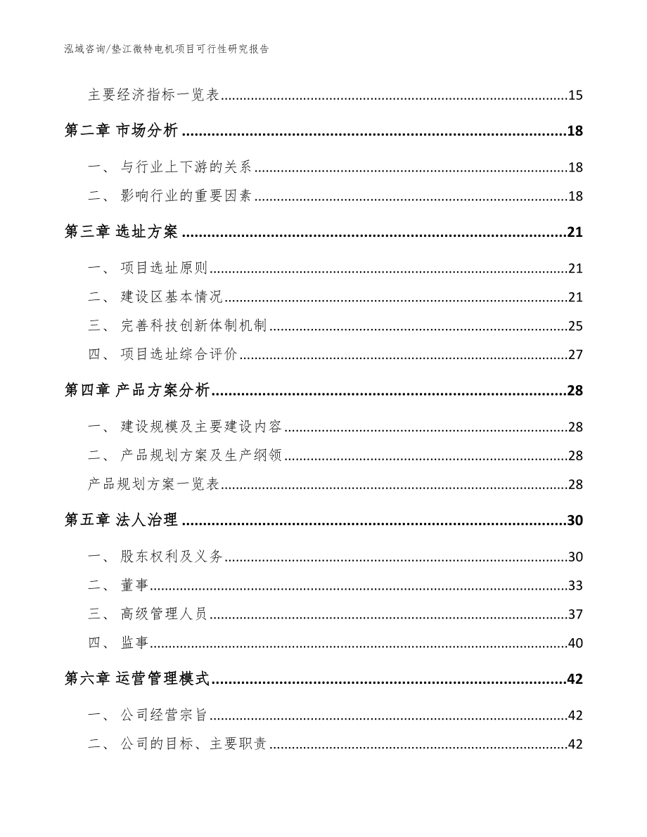 垫江微特电机项目可行性研究报告（范文模板）_第3页