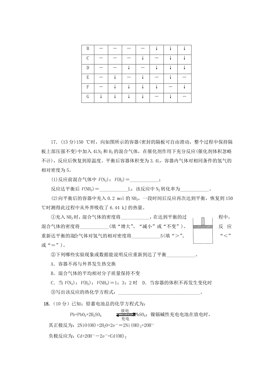 河南省2012-2013学年高二化学上学期期末联考试题新人教版_第5页