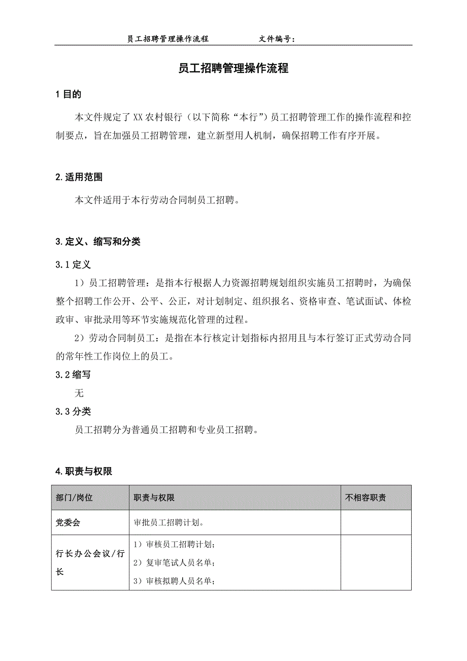 员工招聘管理操作流程_第1页