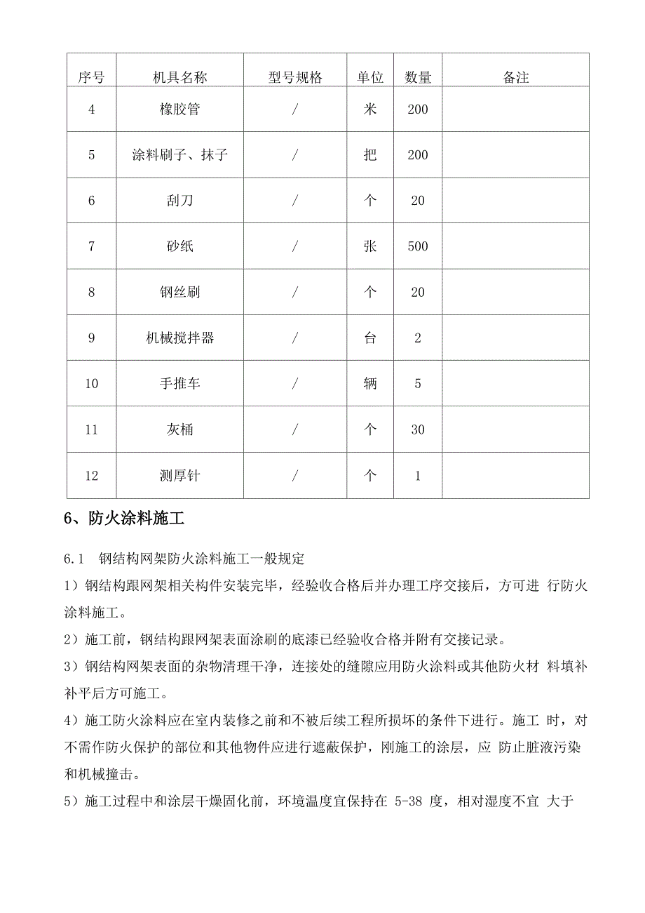 钢结构防火施工方案_第4页