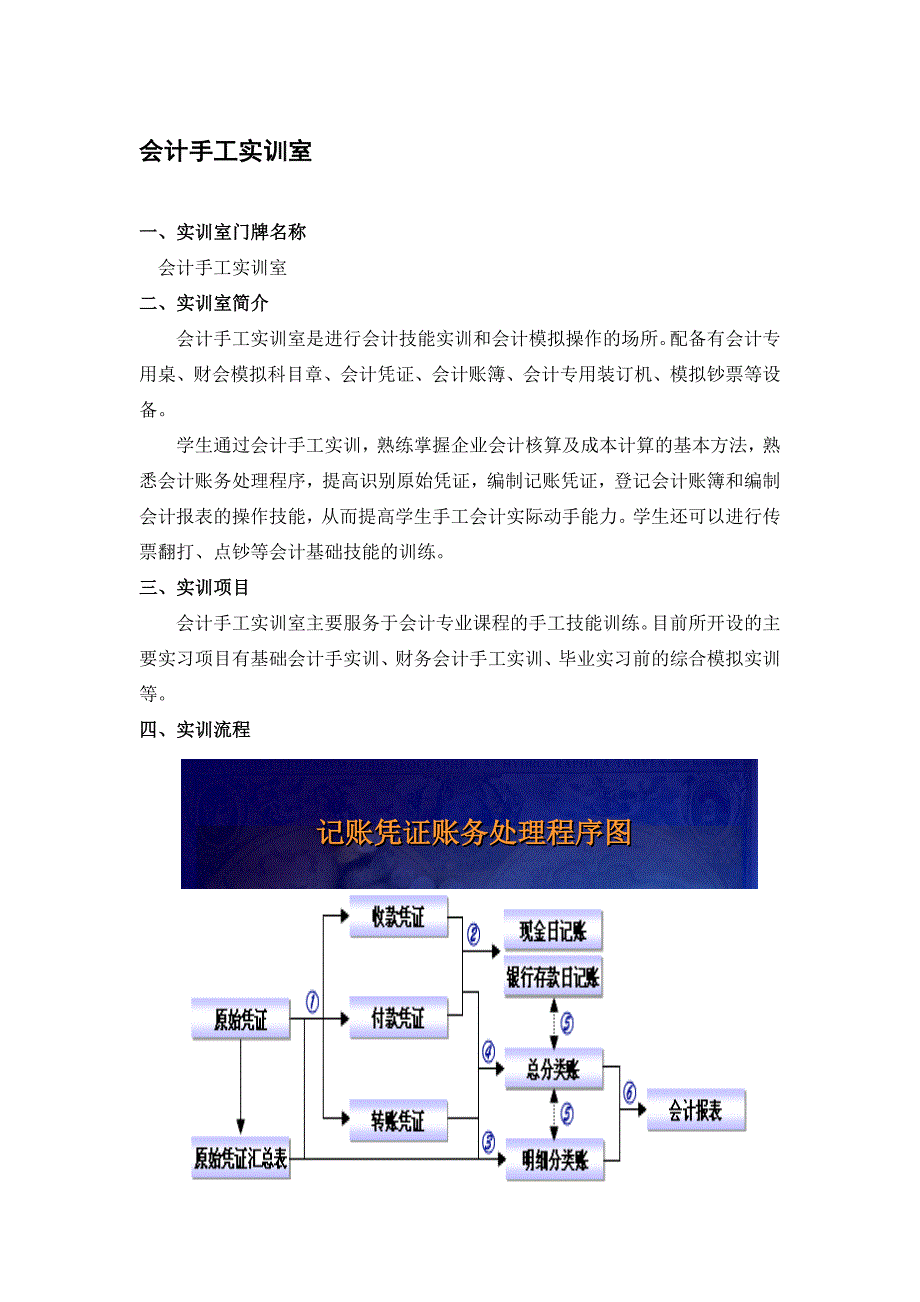 会计手工实训室.doc_第1页