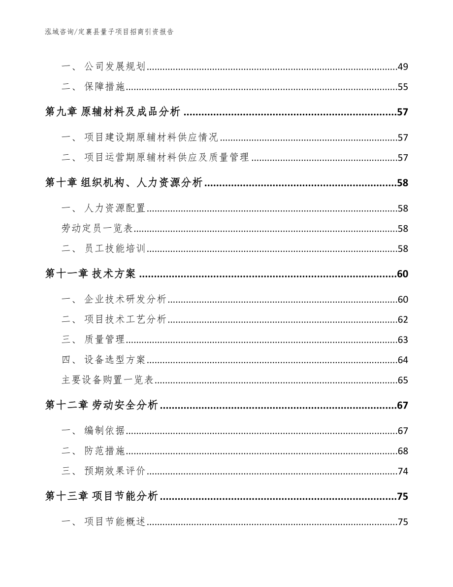 定襄县量子项目招商引资报告（参考范文）_第4页