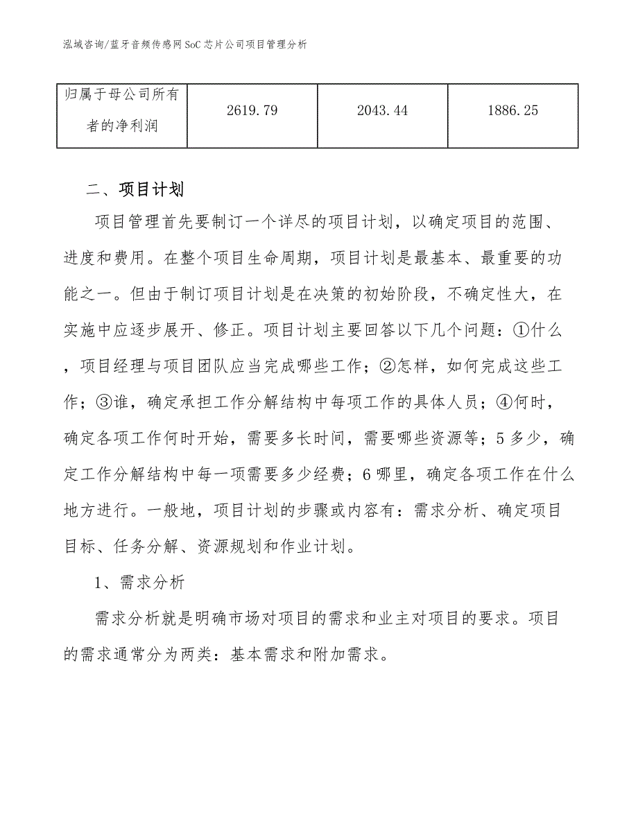 蓝牙音频传感网SoC芯片公司项目管理分析【范文】_第4页