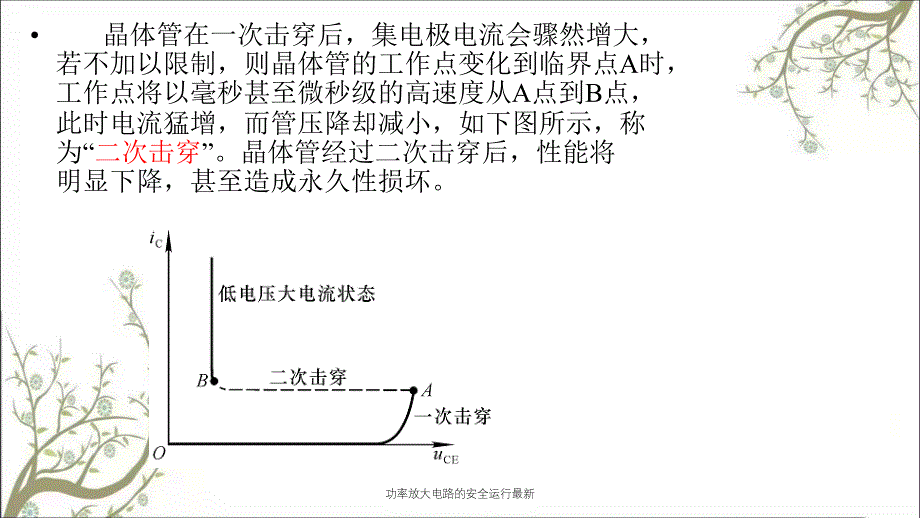 功率放大电路的安全运行最新PPT课件_第4页