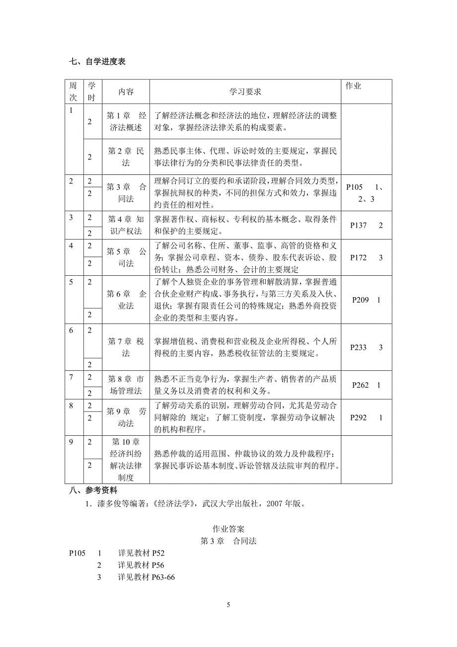 经济法自学指导书_第5页