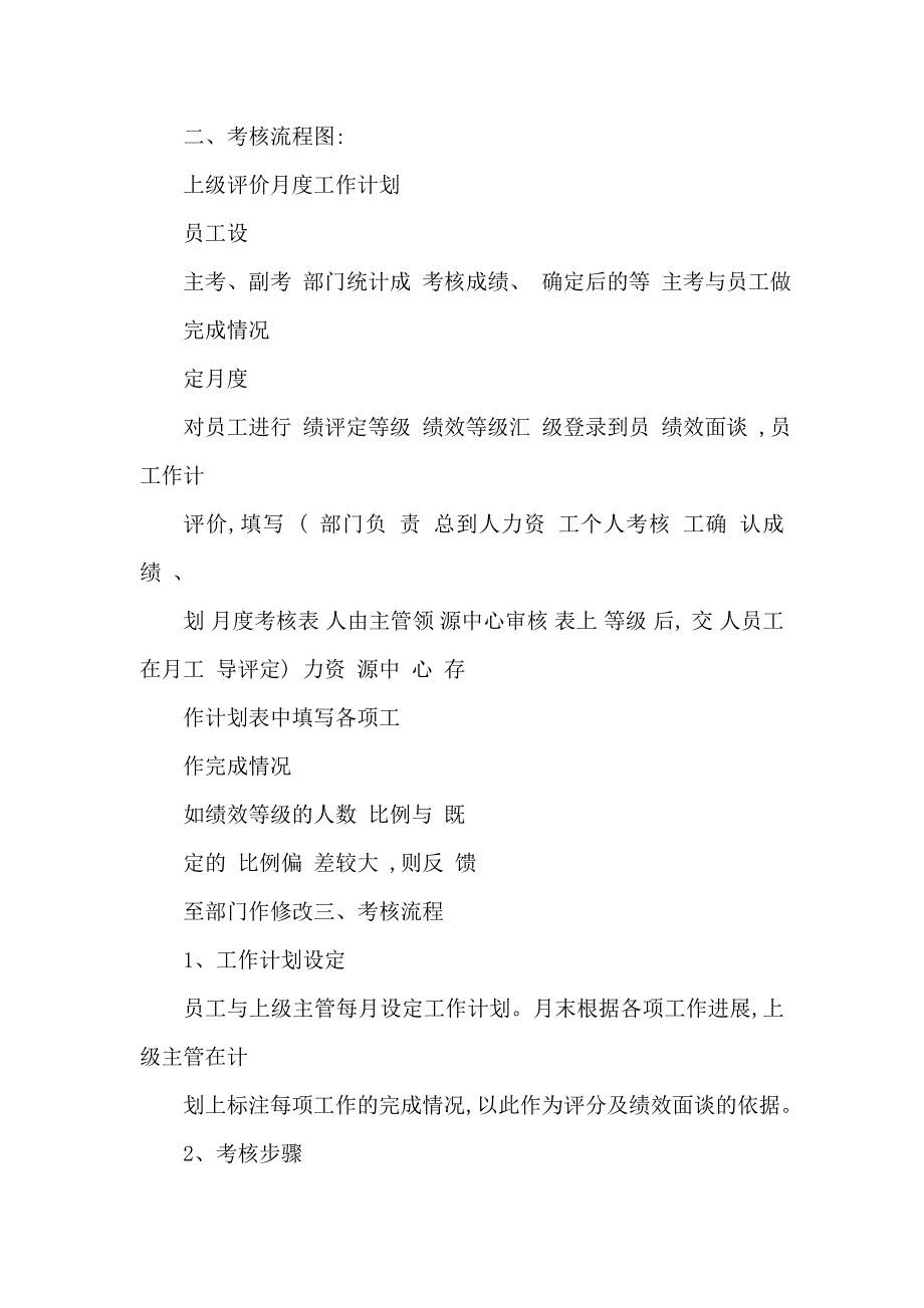 富力地产员工月度考核流程及绩效等级评定方法（可编辑）_第2页