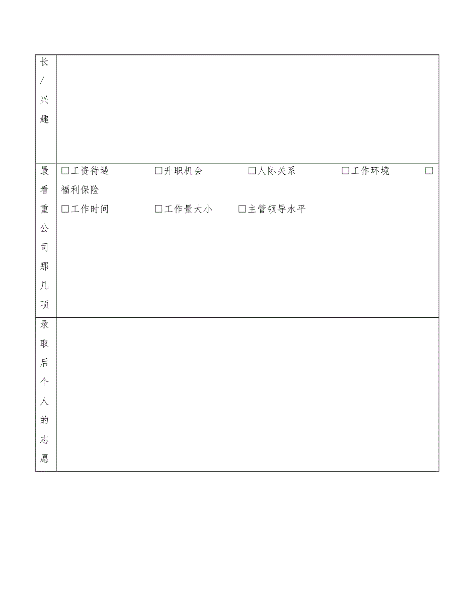 员工登记表（入职登记表）.docx_第3页