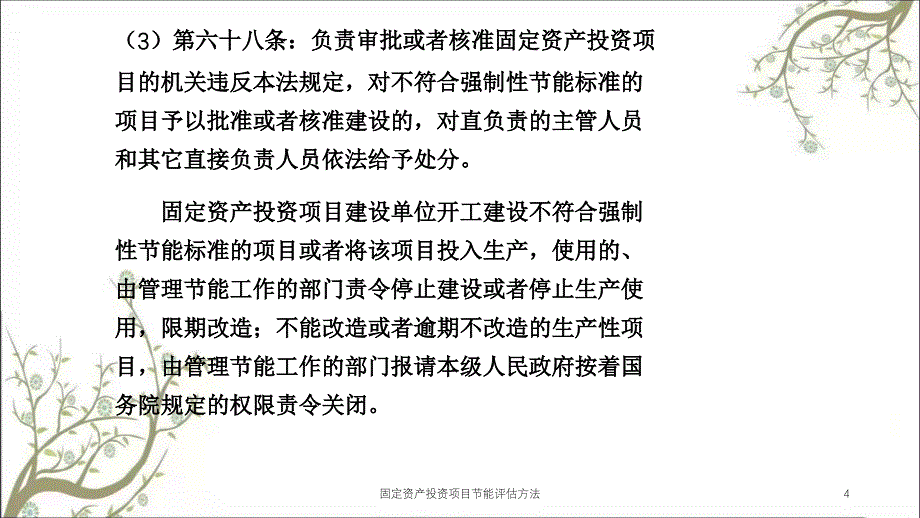 固定资产投资项目节能评估方法课件_第4页