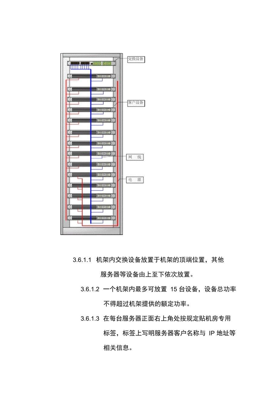 IDC机房机架装机管理作业指导书_第5页