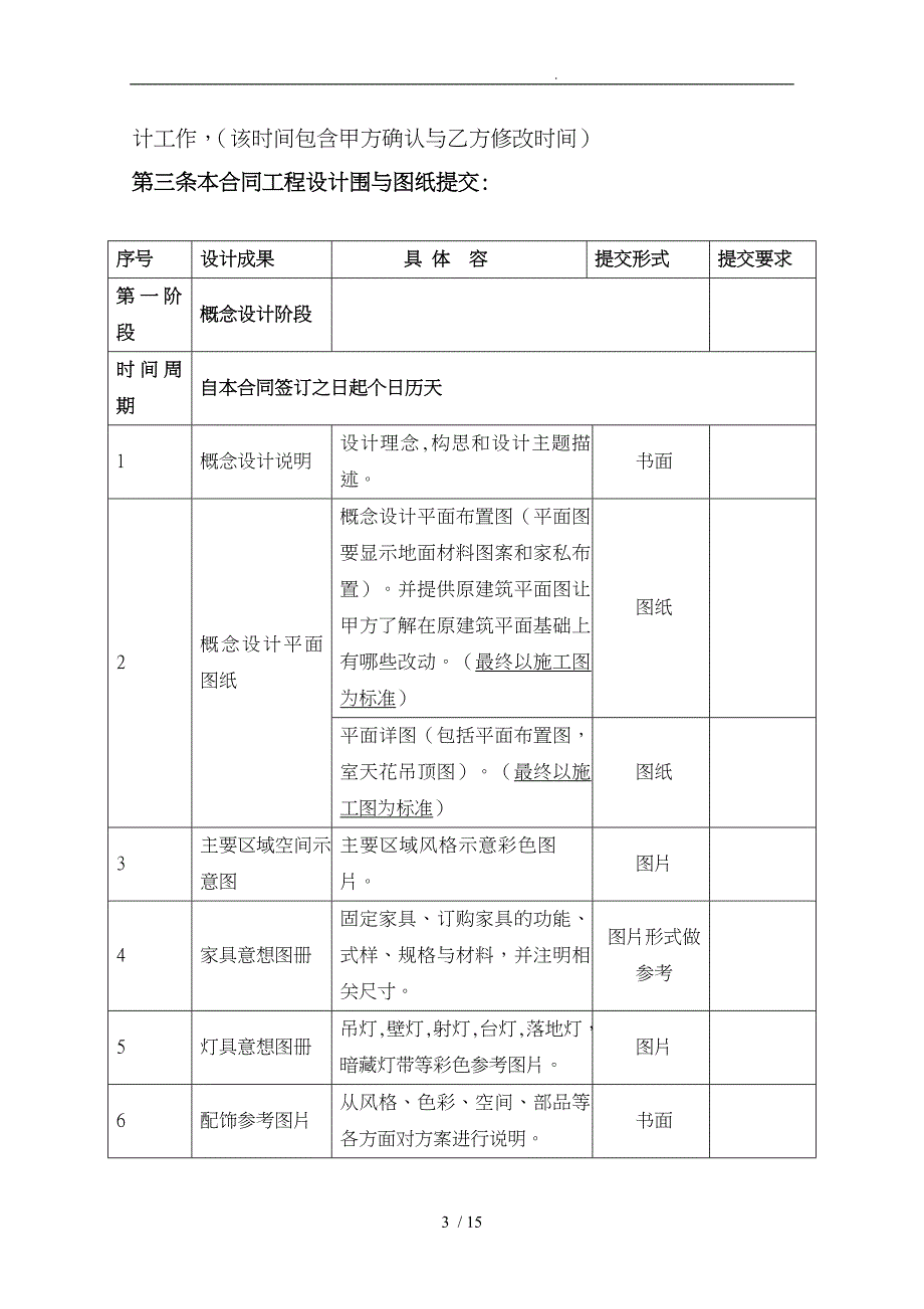 建筑工程设计合同合同范本_第3页