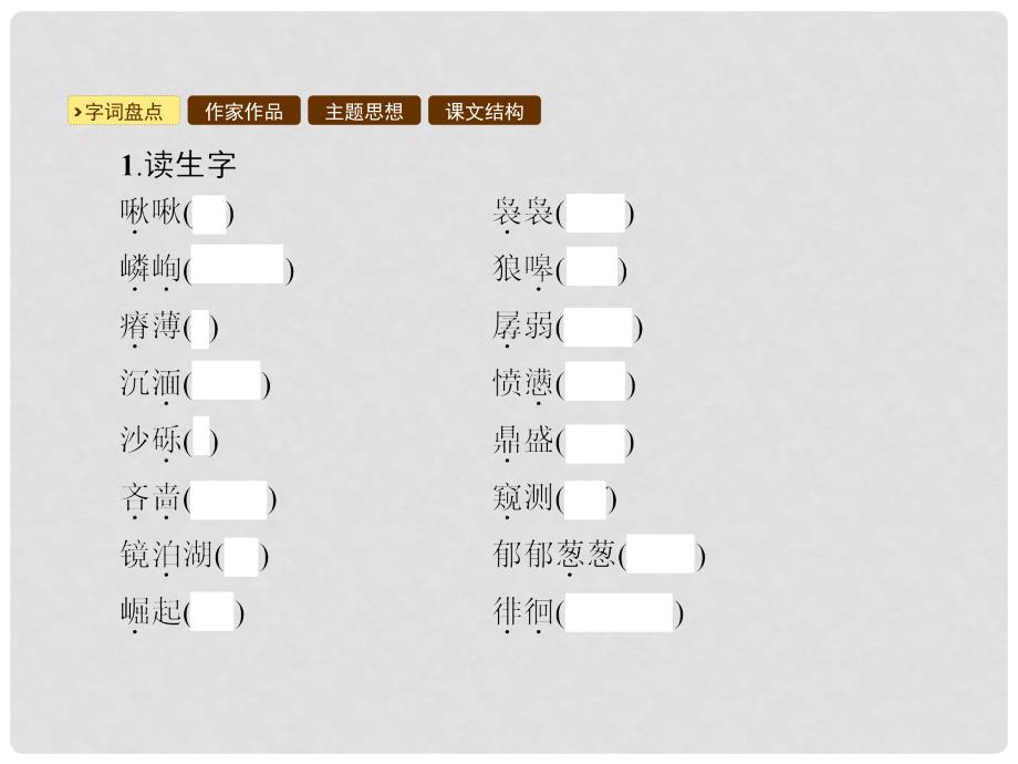 九年级语文下册 第三单元 11 地下森林断想课件 （新版）新人教版_第2页