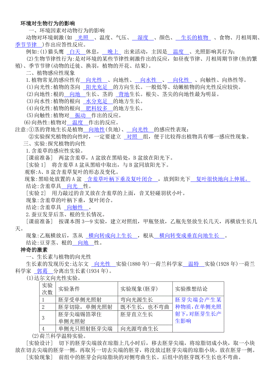 浙教版-八年级科学上第三章笔记.doc_第1页