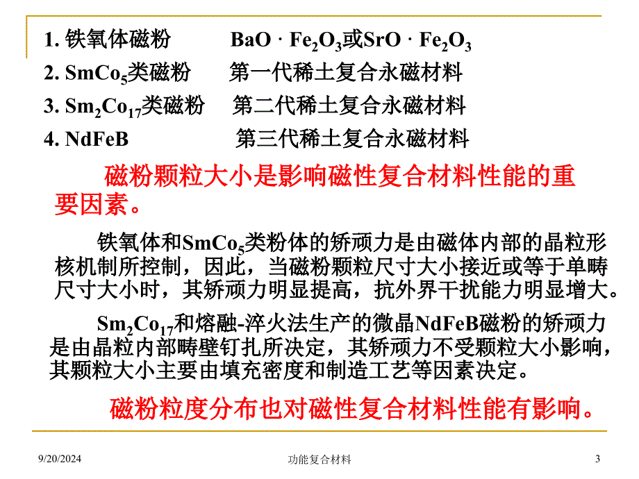 功能复合材料2磁性复合材料_第3页